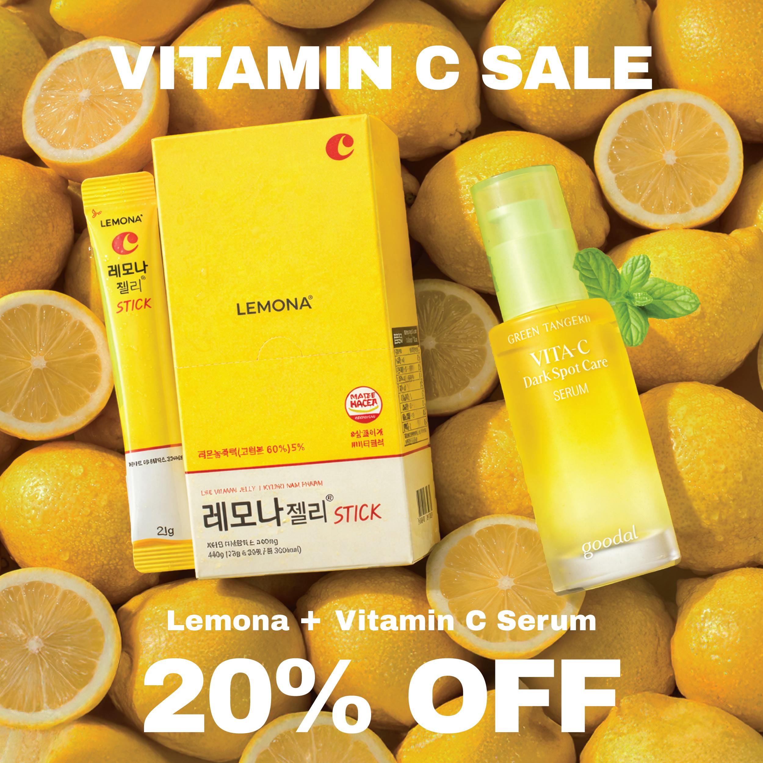20% Off:Lemona Jelly Stick + Goodal Vita C Serum